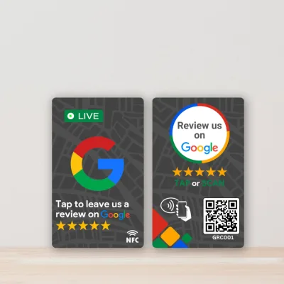 tinydabba Led Review NFC Card, from the Amazon listing