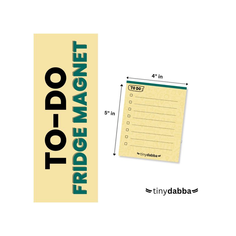 Information graphic from the Amazon listing for Magnetic to do List for Home or Office, Stick on Fridge or Metal Surface, Reusable Dry Erase Surface, Manage to-Do Lists Easily