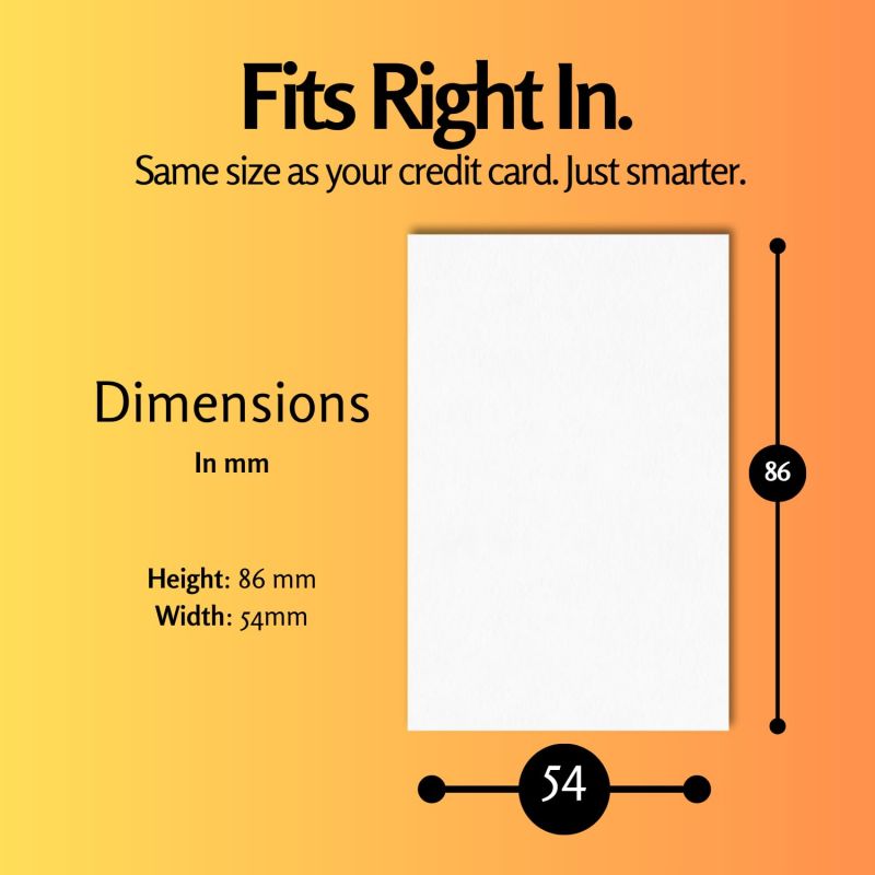 Information graphic from the Amazon listing for Review NFC Card, Pack of 5 cards, Facebook, Whatsapp, Instagram, Youtube