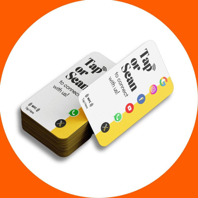 Information graphic from the Amazon listing for tinydabba Review card