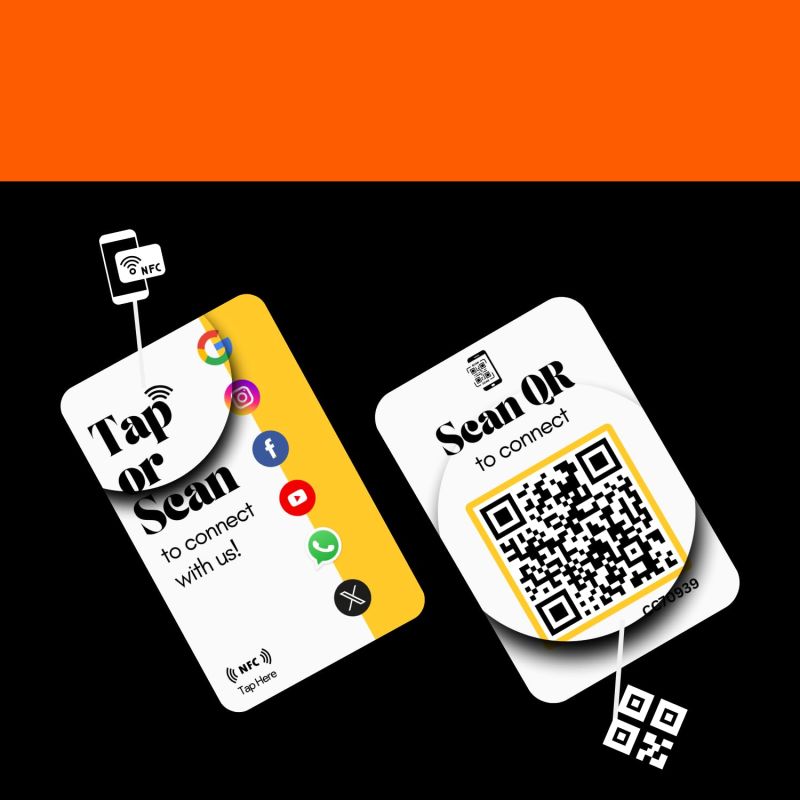 Information graphic from the Amazon listing for tinydabba Review card