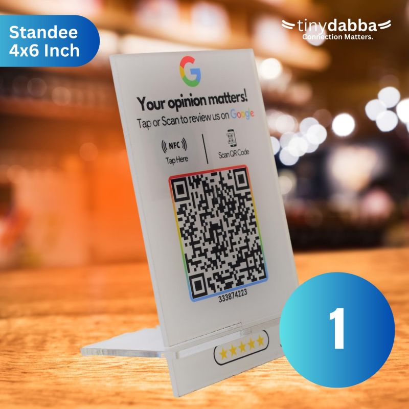 Information graphic from the Amazon listing for NFC & QR Combo KIT