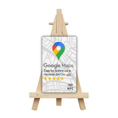 tinydabba Review NFC Card Maps Edition With Stand, from the Amazon listing