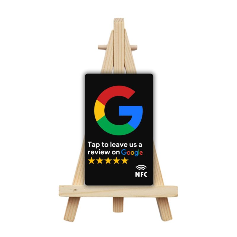 tinydabba Review NFC Card Black With Stand