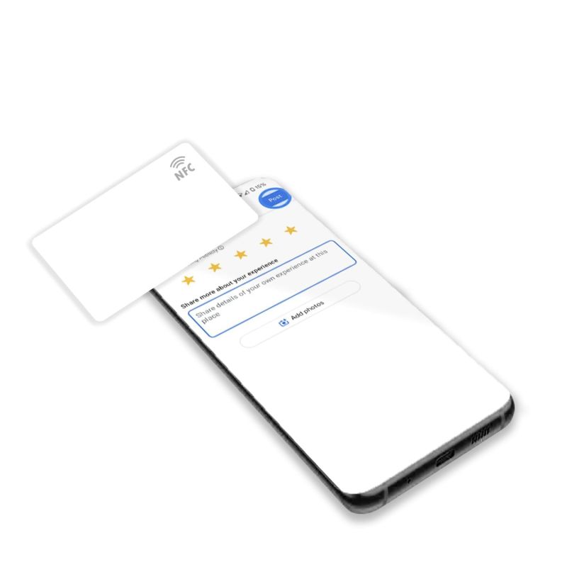 Information graphic from the Amazon listing for tinydabba 5 PCS NFC Cards With NTAG