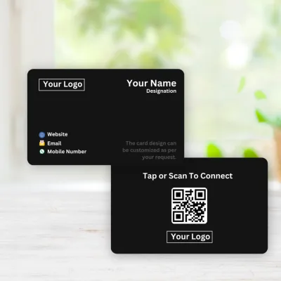 tinydabba NFC & QR-Enabled Business Card, from the Amazon listing