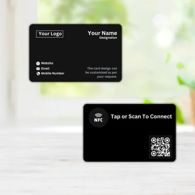 tinydabba NFC & QR-Enabled Business Card, from the Amazon listing