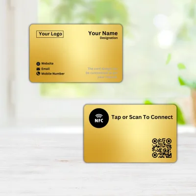tinydabba NFC & QR-Enabled Business Card, from the Amazon listing