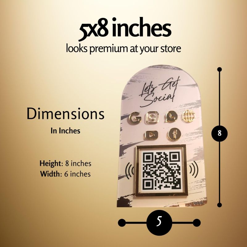 Information graphic from the Amazon listing for tinydabba Combo Standee 5-in-1