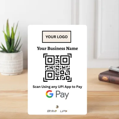 tinydabba UPI Payment Standee, from the Amazon listing