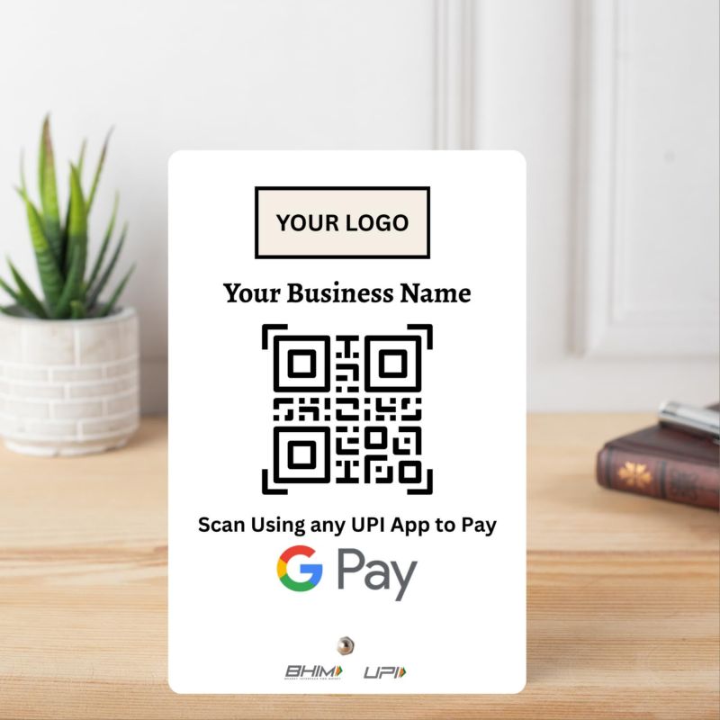 tinydabba UPI Payment Standee