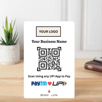 tinydabba UPI Payment Standee, from the Amazon listing