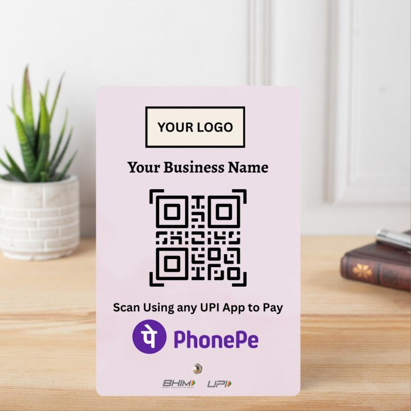 tinydabba UPI Payment Standee