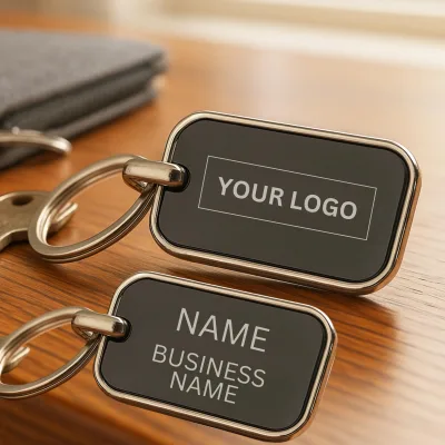 tinydabba Custom Engraved Metal Keychain, from the Amazon listing