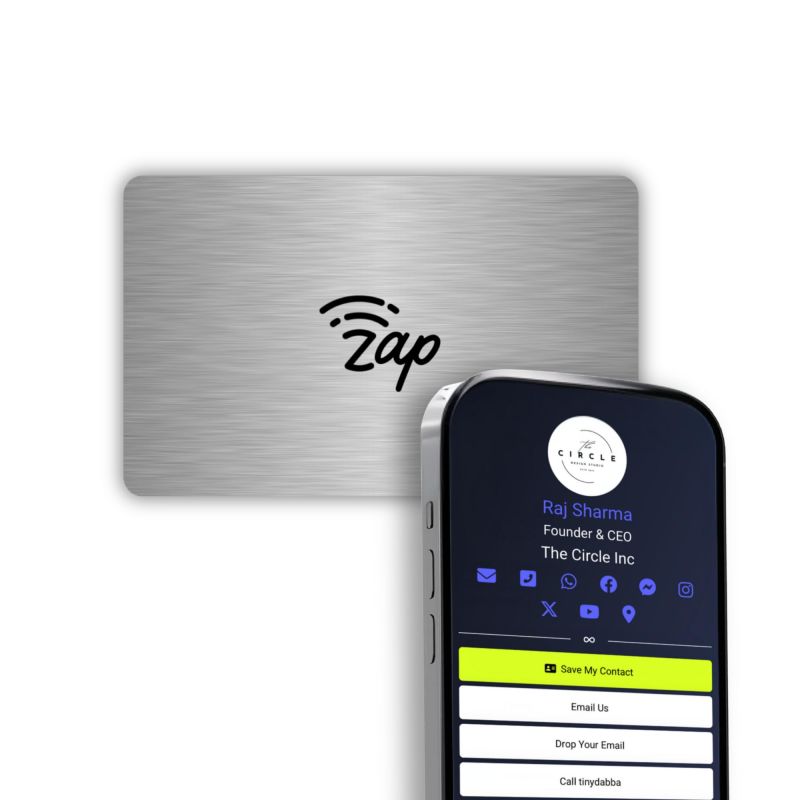tinydabba Zap NFC Smart Digital Business Card