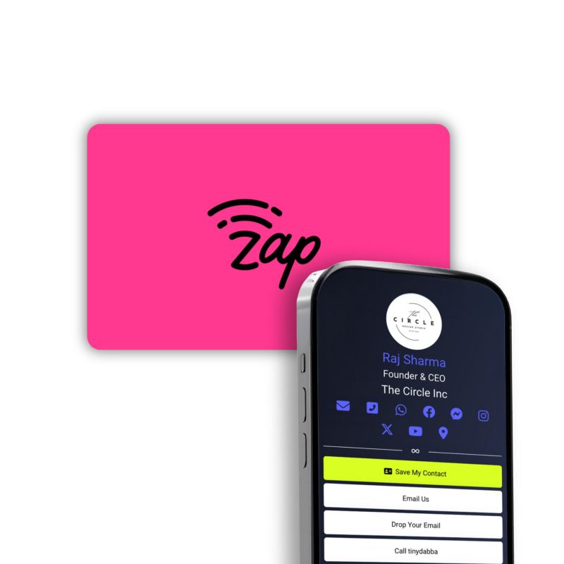 tinydabba Zap NFC Smart Digital Business Card