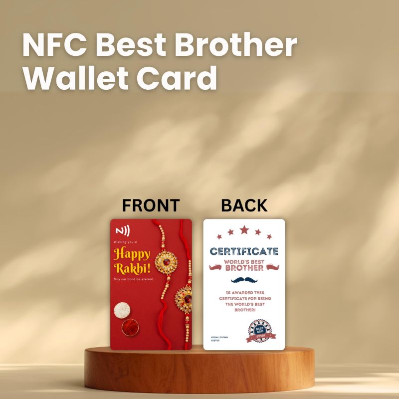 Information graphic from the Amazon listing for tinydabba all-in-one Rakhi Gift Combo for Brother