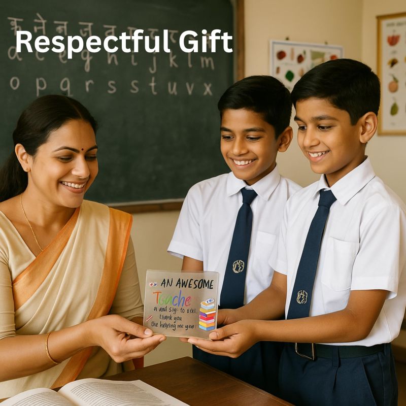 Information graphic from the Amazon listing for tinydabba Teacher Day Gifts