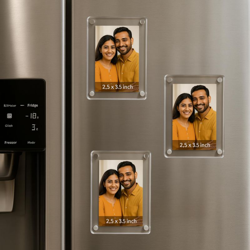tinydabba Magnetic Acrylic Photo Frame