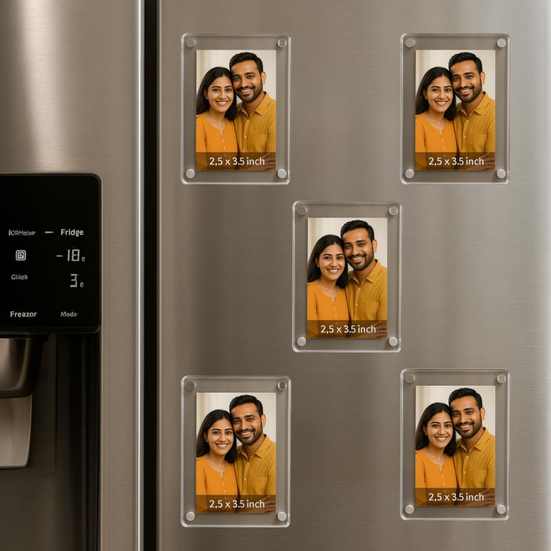 tinydabba Magnetic Acrylic Photo Frame