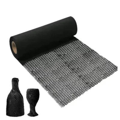 Tinydabba Honeycomb Packing Paper, Black, Paper Material, 15 Inches x 10 Metres Roll, Cushioning and Wrapping for Shipping Protection, from the Amazon listing