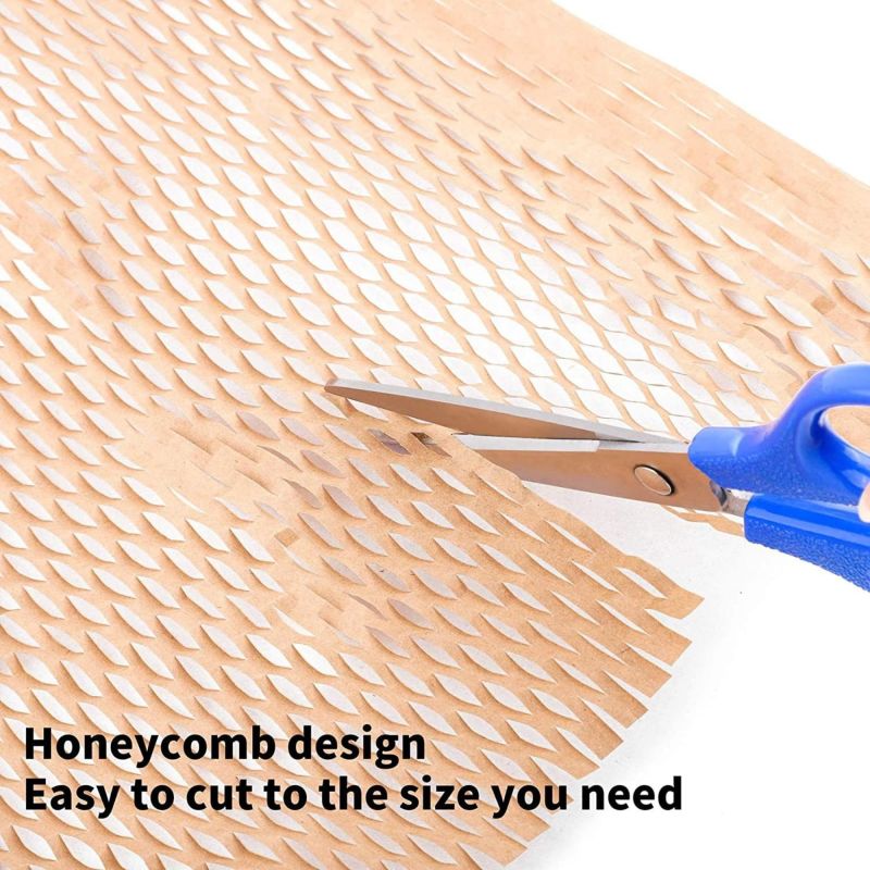 Information graphic from the Amazon listing for Tinydabba Honeycomb Packing Paper, Black, Paper Material, 15 Inches x 10 Metres Roll, Cushioning and Wrapping for Shipping Protection