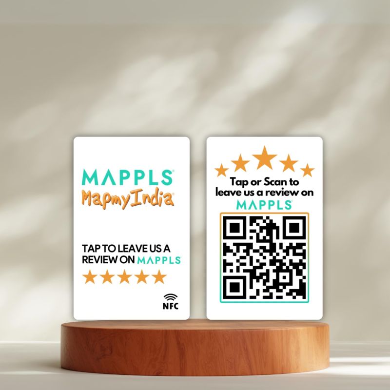 tinydabba Mappls Review NFC Card
